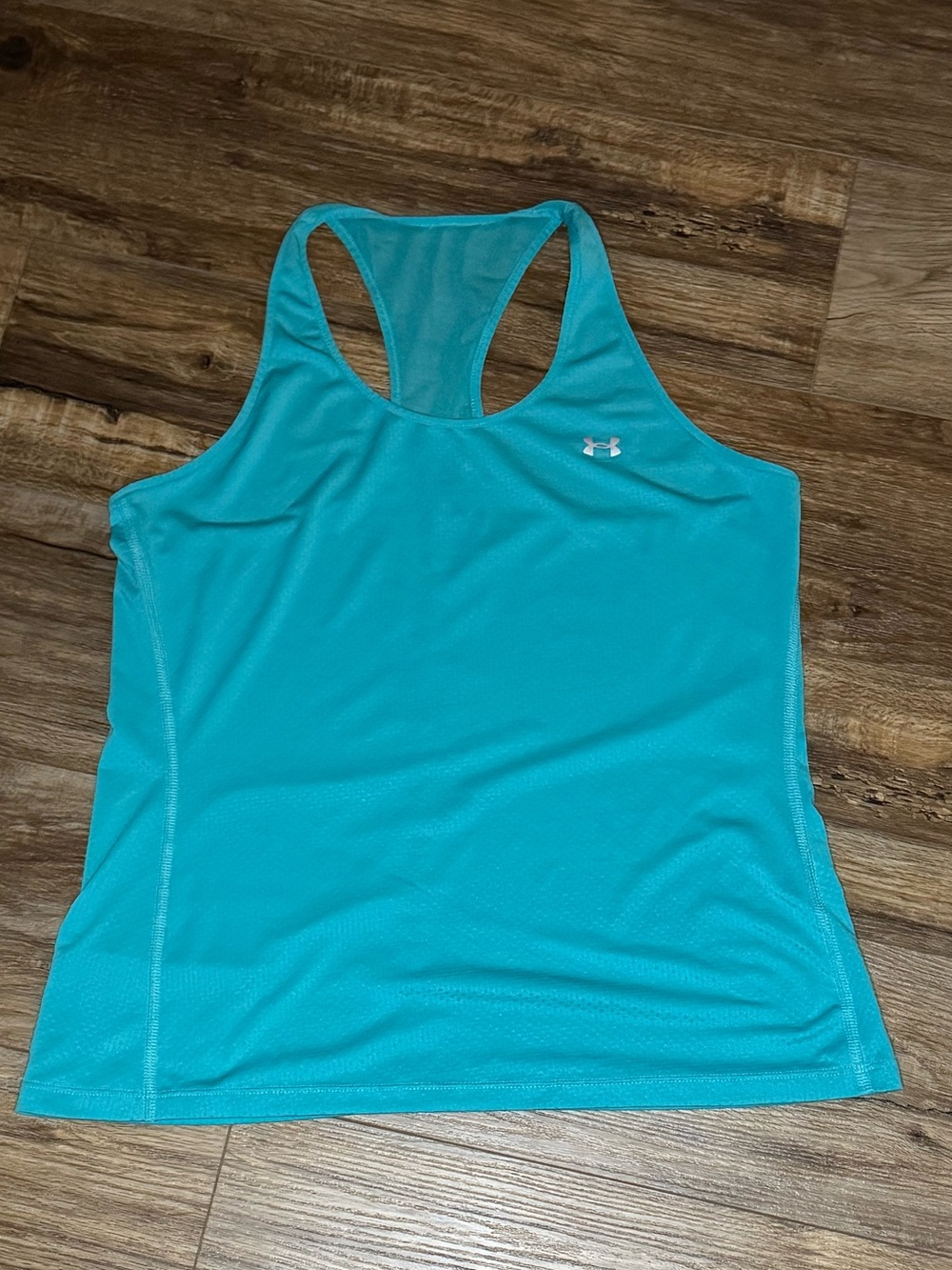 Women's Teal Athletic Racerback Tank Top